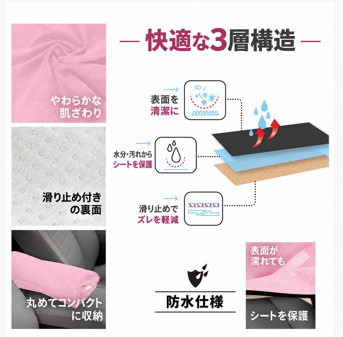 Luxurious Towel Seat Cover